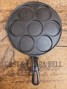 GREAT gift idea! Wagner made Griswold No. 34 Cast Iron Plett Pan with Small Block Logo Skillet