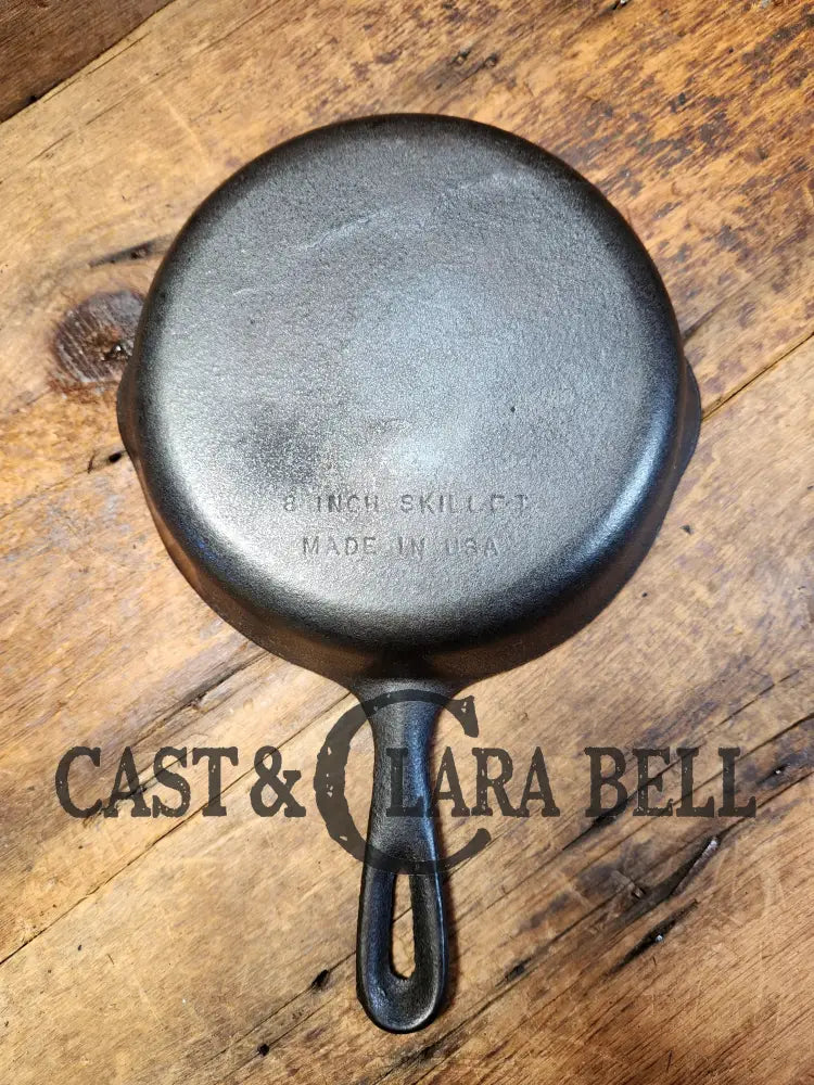 Great Gift! Unmarked Wagner #5 E Cast Iron Skillet 8 Inches Saute Pan!