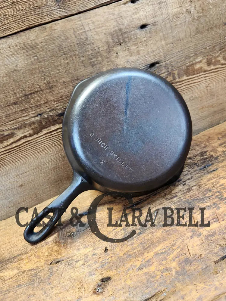 Great Gift! Unmarked Wagner #5 Cast Iron Skillet 8 Inches Saute Pan