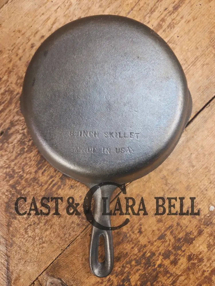 Great gift! Unmarked Wagner #5 Cast Iron Skillet 8 Inches Great Saute pan Skillet