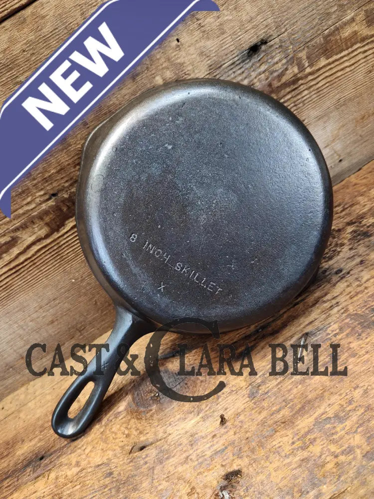 Great Gift! Unmarked Wagner #5X Cast Iron Skillet 8 Inches Saute Pan!