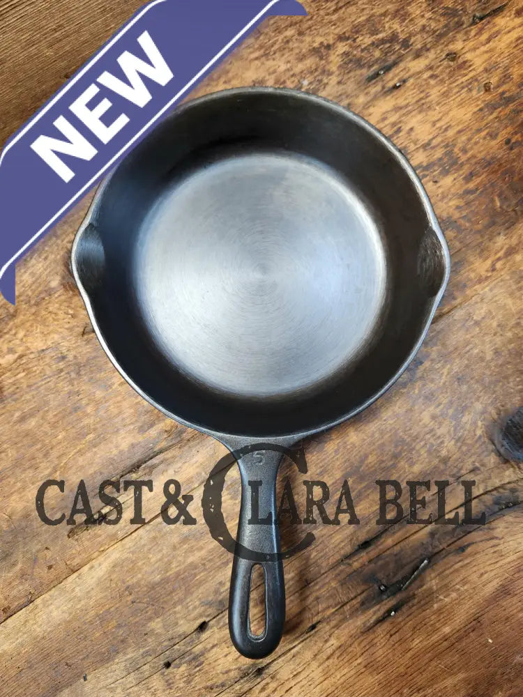 Great Gift! Unmarked Wagner #5X Cast Iron Skillet 8 Inches Saute Pan!