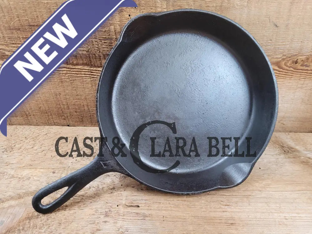 Great Price! 1920’S Griswold’s Victor ’Upside Down’ #7 Skillet With Heat Ring Fully Marked