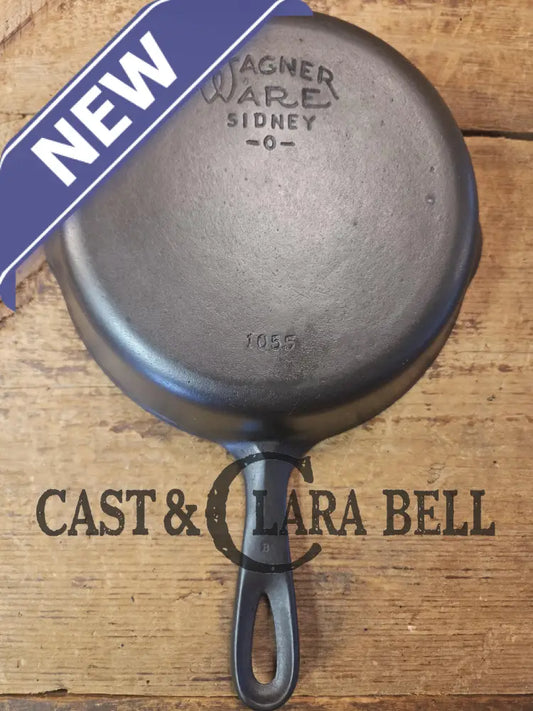Great Saute pan! 1930’s Wagner #5 Skillet with Stylized Logo 1055. Awesome everyday skillet! Skillet