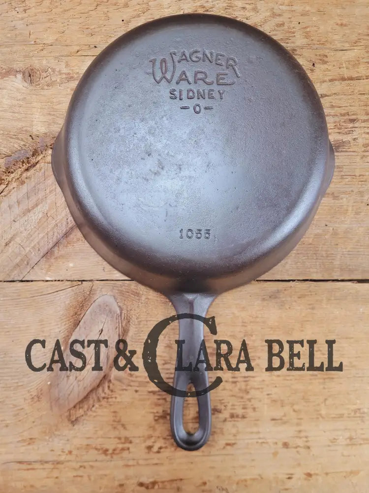 Great Saute Pan! 1930’S Wagner #5 Skillet With Stylized Logo 1055. Awesome Everyday Skillet!