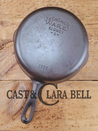 Great Saute Pan! 1930’S Wagner #5 Skillet With Stylized Logo 1055. Awesome Everyday Skillet!