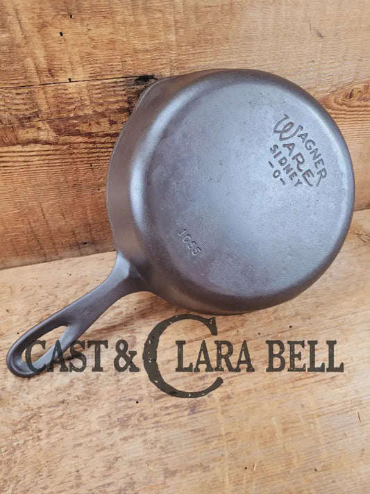 Great Saute Pan! 1930’S Wagner #5 Skillet With Stylized Logo 1055. Awesome Everyday Skillet!