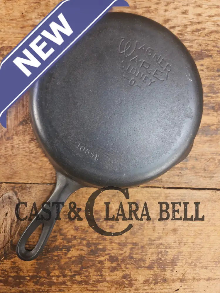 Great Saute pan! 1930’s Wagner #5 Skillet with Stylized Logo 1055 E. Awesome everyday skillet Skillet
