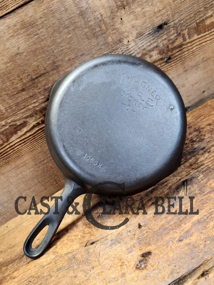 Great Saute Pan! 1930’S Wagner #5 Skillet With Stylized Logo 1055 H