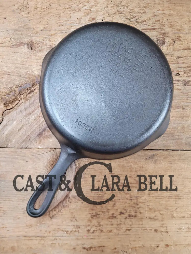 Great Saute Pan! 1930’S Wagner #5 Skillet With Stylized Logo 1055 H