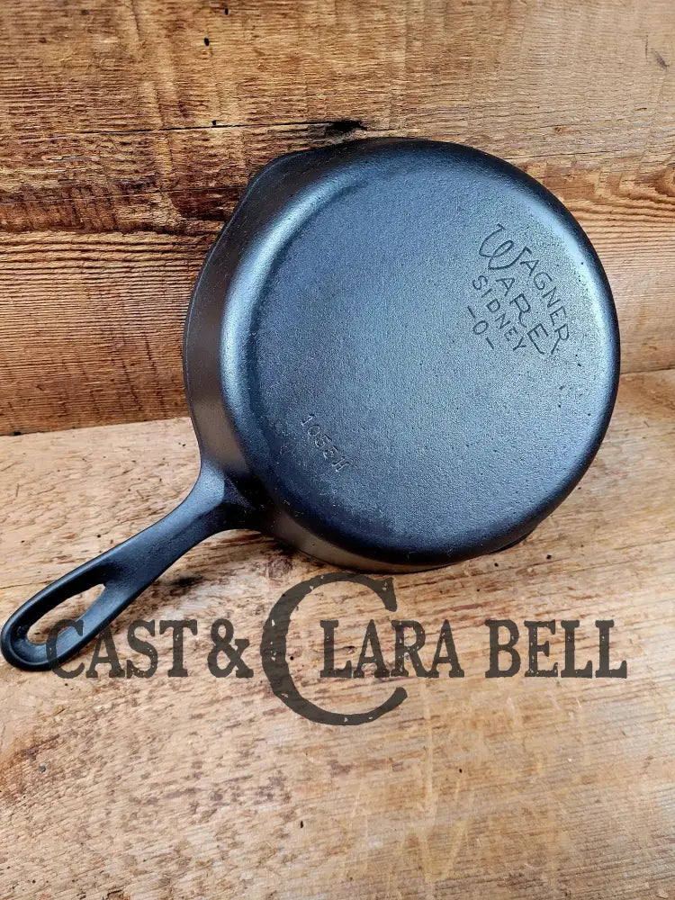 Great Saute Pan! 1930’S Wagner #5 Skillet With Stylized Logo 1055 H