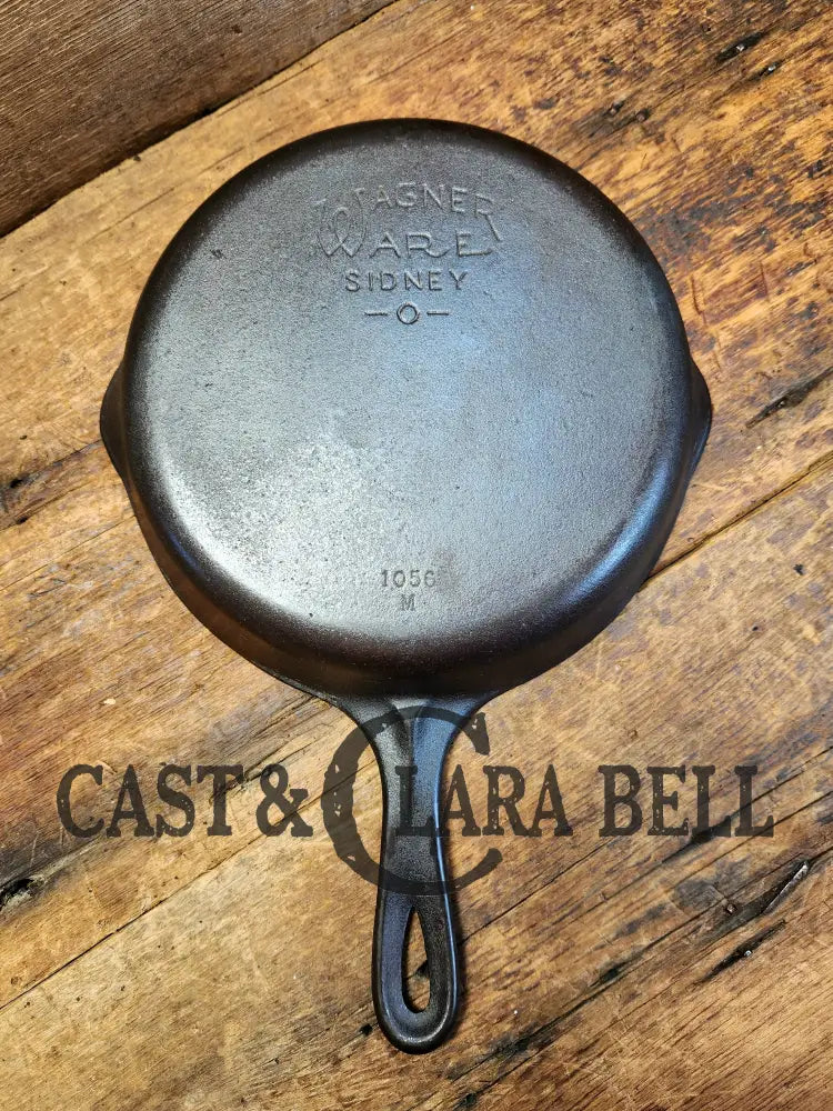 Great Saute Pan! 1930’S Wagner #6 Skillet With Smooth Bottom 1056 M