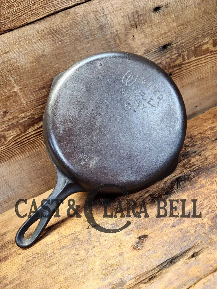 Great Saute Pan! 1930’S Wagner #6 Skillet With Smooth Bottom 1056 M