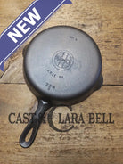 Great Saute pan! Griswold No. 5 Cast Iron Skillet with Small Block Logo and Smooth Bottom 724 G. Erie PA USA SC24