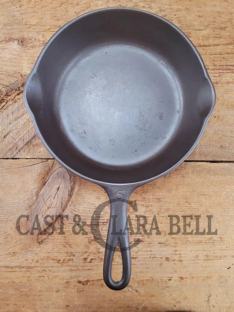 Great Saute Pan! 1930’S Wagner #5 Skillet With Stylized Logo 1055. Awesome Everyday Skillet!