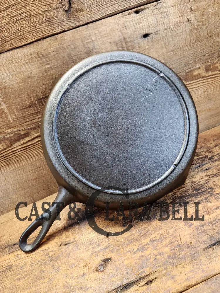 Great Saute Skillet. 1930’S Lodge #7 Cast Iron Skillet With 3 Notch Heat Ring. Raised Blob Makers