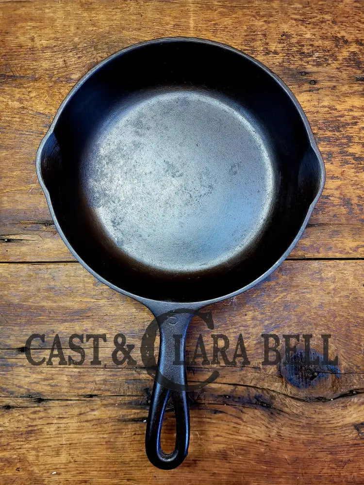 Great Saute Skillet! Wagner Ware #5 Cast Iron Skillet With Stylized Logo And Smooth Bottom 1055 H.