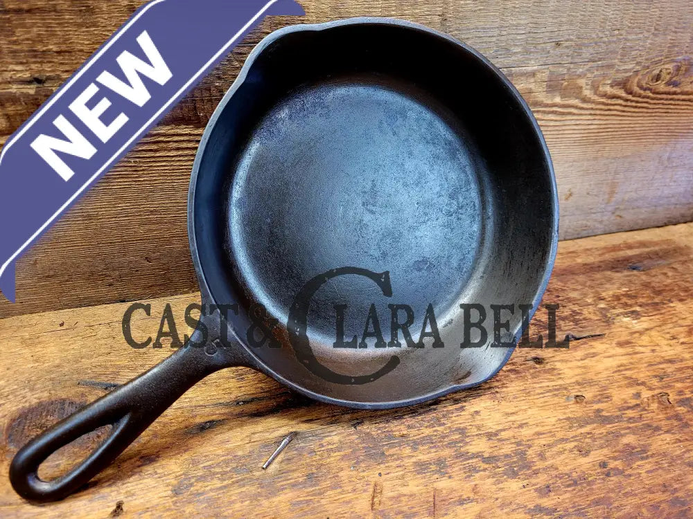 Great Saute Skillet! Wagner Ware #5 Cast Iron Skillet With Stylized Logo And Smooth Bottom 1055 H.