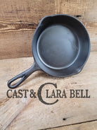 Great Saute Skillet! Wagner Ware #5 Cast Iron Skillet With Stylized Logo And Smooth Bottom 1055A