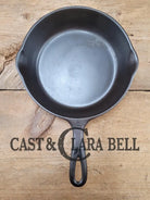 Great Saute Skillet! Wagner Ware #5 Cast Iron Skillet With Stylized Logo And Smooth Bottom 1055A