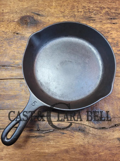 Great Southern Masterpiece! Lovely Early 1900’S Martin Stove And Range #5 Cast Iron Skillet.