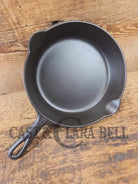 1930’s Griswold #5 Cast Iron Skillet with Large Block Logo 724 C - Skillet