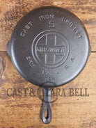 1930’s Griswold #5 Cast Iron Skillet with Large Block Logo and Smooth Bottom 724. Awesome sauté skillet! - Skillet