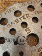 Griswold #5 Oval Roaster Trivet. Cleaned lightly see desc. #A485T Aluminum trivet. Perfect for either cast iron or