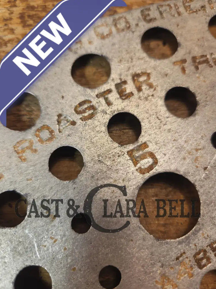 Griswold #5 Oval Roaster Trivet. Cleaned lightly see desc. #A485T Aluminum trivet. Perfect for either cast iron or