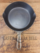 Griswold #6 Skillet with Duo-Chrome finish Large Block Logo and Smooth Bottom 699 D - Skillet