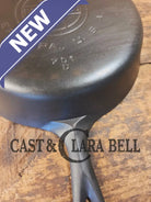 Griswold #7 Skillet with Large Block Logo and Smooth Bottom 701 D Flat Handle - Skillet