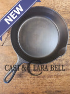 Griswold #7 Skillet with Large Block Logo and Smooth Bottom 701 D Flat Handle - Skillet