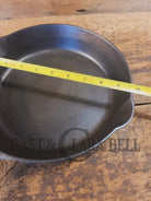 Griswold #7 Skillet with Large Block Logo and Smooth Bottom 701 D Flat Handle - Skillet