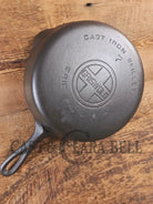 Griswold #7 Skillet with Large Block Logo and Smooth Bottom 701 D Flat Handle - Skillet