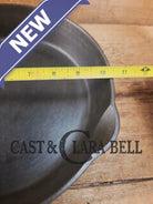 Griswold #8 Cast Iron Skillet Small Block Groove Handle 704 F Skillet