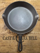 Griswold #8 Cast Iron Skillet with Large Block Logo and Smooth Bottom 704 Skillet