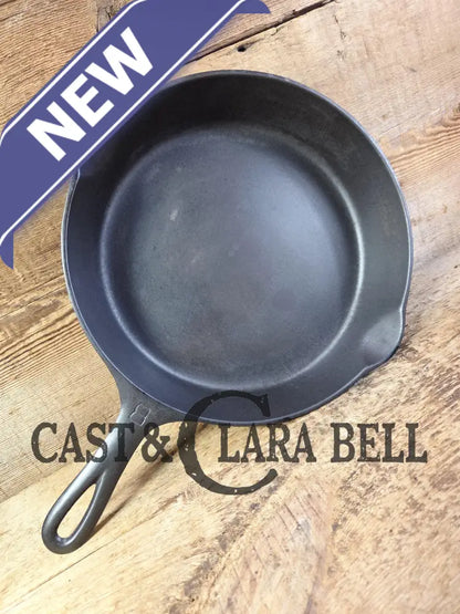 Griswold #8 Cast Iron Skillet with Large Block Logo and Smooth Bottom 704 H
