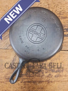 Griswold #8 Cast Iron Skillet with Large Block Logo and Smooth Bottom 704 V - Skillet