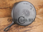 Griswold #8 Cast Iron Skillet with Large Block Logo and Smooth Bottom 704 V Skillet