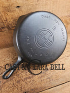 Griswold #8 Cast Iron Skillet with Large Block Logo and Smooth Bottom 704 Z Skillet