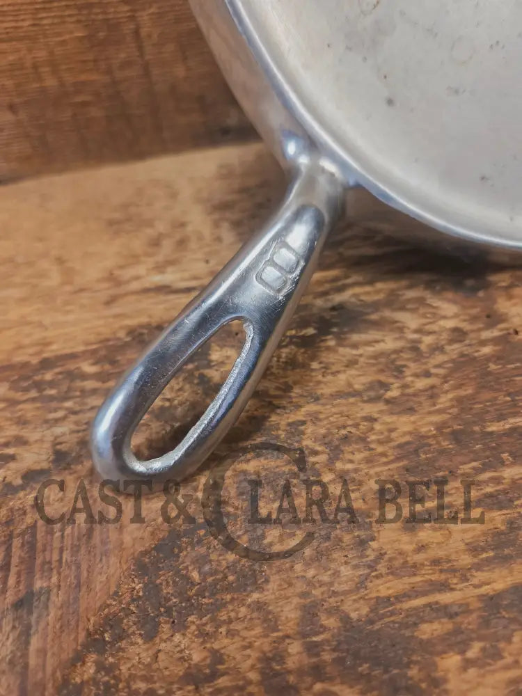 1920’s Griswold #8 Round Griddle with Chrome Finish 608 - Griddle