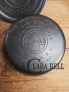 Griswold #8 Tite-Top Cast Iron Dutch Oven with Large Block Logo 833 A and Lid with Slant Logo A 2551 Dutch Ovens