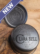 Griswold #8 Tite-Top Cast Iron Dutch Oven with Large Block Logo 833 A and Lid with Slant Logo A 2551 Dutch Ovens