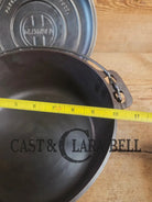 Griswold #8 Tite-Top Cast Iron Dutch Oven with Large Block Logo 833 A and Lid with Slant Logo A 2551 Dutch Ovens