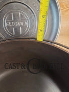 Griswold #8 Tite-Top Cast Iron Dutch Oven with Large Block Logo 833 A and Lid with Slant Logo A 2551 Dutch Ovens