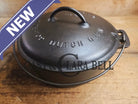 Griswold #8 Tite-Top Cast Iron Dutch Oven with Large Block Logo 833 A and Lid with Slant Logo A 2551 Dutch Ovens