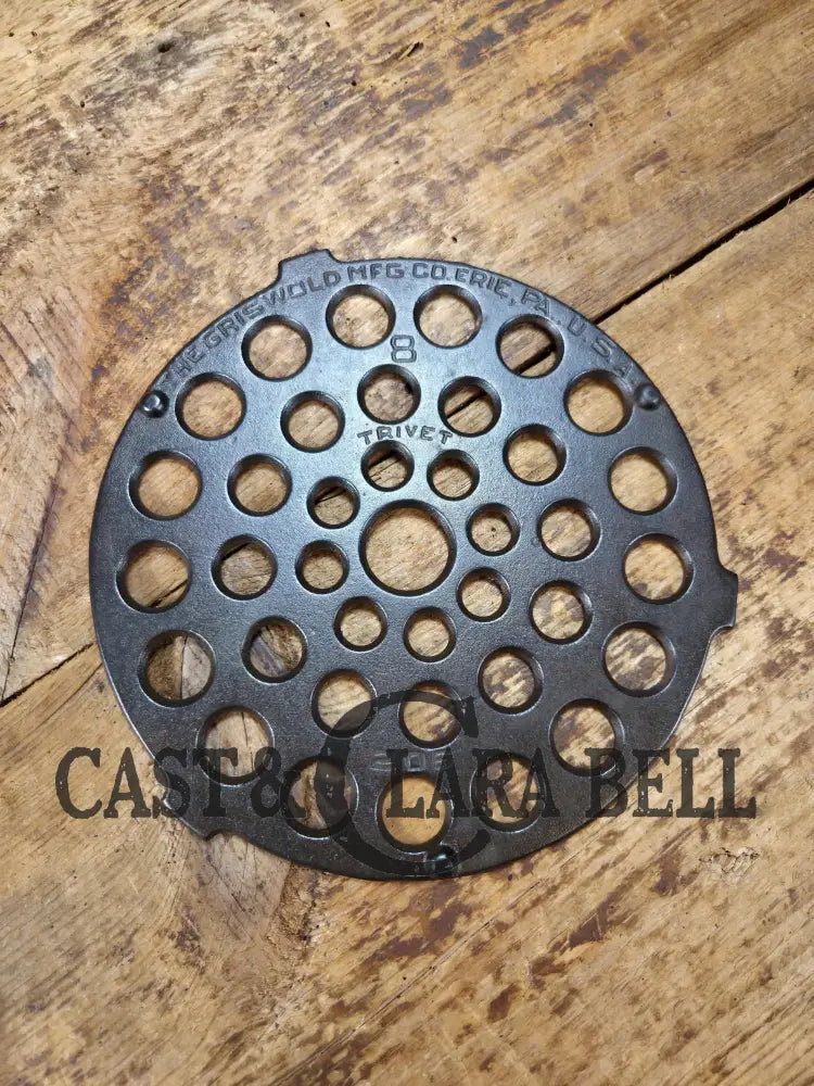 Griswold #8 Trivet. For #8 Griswold Tite Top Dutch Oven. #206. Perfect for your Dutch oven Dutch Ovens Trivets & Kettles