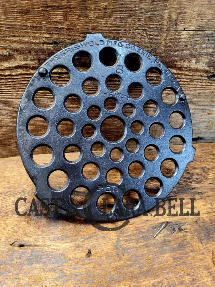 Griswold #8 Trivet. For Tite Top Dutch Oven. #206. Perfect For Your Dutch Oven Skillet