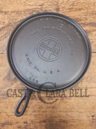 1930’s Griswold #9 Cast Iron Griddle Large Block logo ’Erie PA USA,’609’’. Awesome for pancakes and grilled cheese