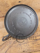 Griswold #9 Round Griddle with Large Block Logo 609. Beautiful swirls!! - Griddle